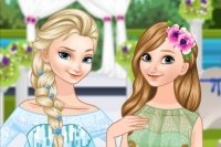 Braut Elsa und Brautjungfer Anna Braut Elsa und Brautjungfer Anna
