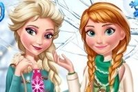 Elsa und Anna Wintermode Elsa und Anna Wintermode