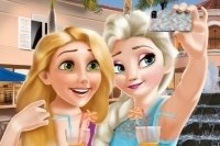 Elsa und Rapunzel Selfie Elsa und Rapunzel Selfie