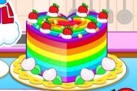 Farbenfroher Kuchen Farbenfroher Kuchen