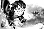 Harry Potter Malvorlage Harry Potter Malvorlage