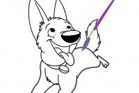 Hunde ausmalen Hunde ausmalen