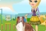 Hundetrainerin ankleiden Hundetrainerin ankleiden