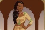 Indische Frau im Sari Indische Frau im Sari