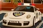 Polizeiauto einparken Polizeiauto einparken