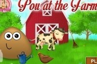 Pou auf dem Bauernhof Pou auf dem Bauernhof