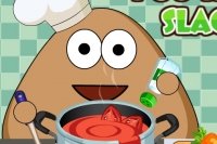 Pou in der Küche Pou in der Küche