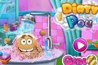 Pou nimmt ein Bad Pou nimmt ein Bad
