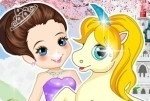 Prinzessin mit Einhorn Prinzessin mit Einhorn