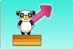 Spielzeug Panda schießen Spielzeug Panda schießen