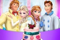 Frozen Wedding Cake