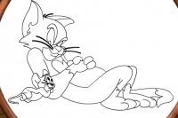 Tom und Jerry Malvorlage
